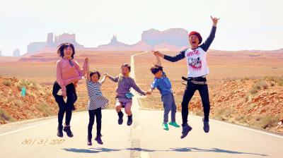 家族５人 アメリカ大陸横断 モーターホームの旅　夫婦・子供３人（９歳７歳５歳）Vol.５