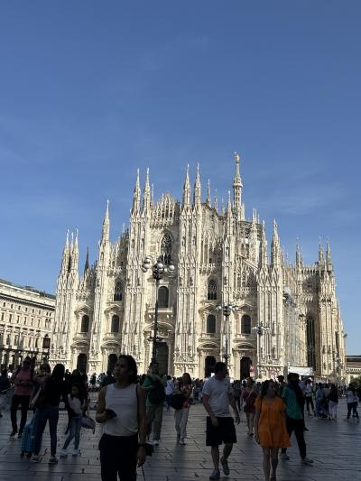 初ヨーロッパ イタリア・スイス・ドイツ 車旅 - 1.イタリア前編