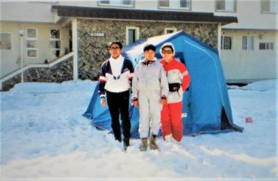 我が家はキャンプ&#127935;スキー