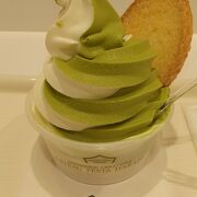 アイスも美味しい♪