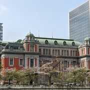 桜の季節の中央公会堂