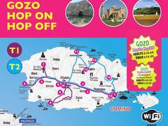 マルタ(島)共和国 & シチリア島(イタリア)旅 -ゴゾ島観光終日(Hop-on-hop Bus)+Tranport編- -2019-