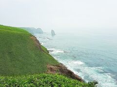 立岩の方の景色。

