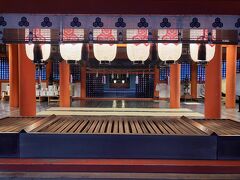 厳島神社本殿。