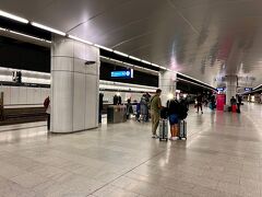 ウィーンシティカードをGETしたので鉄道駅へ。

とりあえず案内に従ってエスカレーターを降りましたが、改札もなく、気づけばホームにいました。