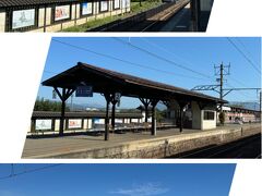 40分ほどで小布施駅に到着。

相変わらずのどかな小布施駅。
澄み渡る青空が気持ち良い。