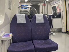 第2ターミナル駅から無事に座れました。
台北駅へ。